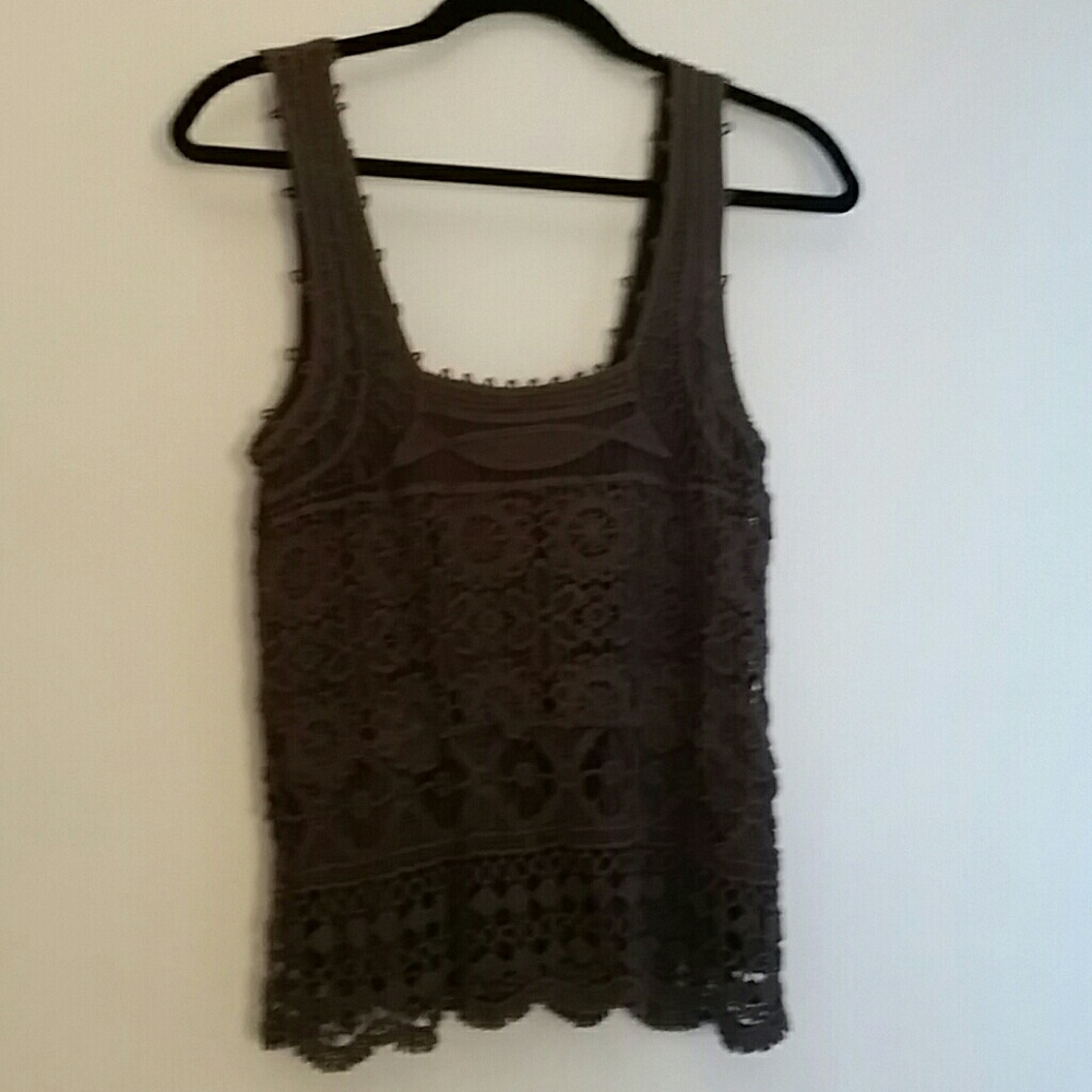 Boho embroidered tank